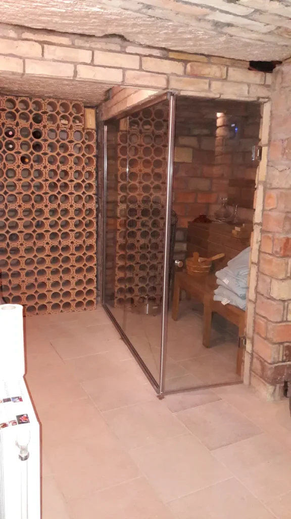 szauna hőálló biztonsági üveg szerelés Budapest